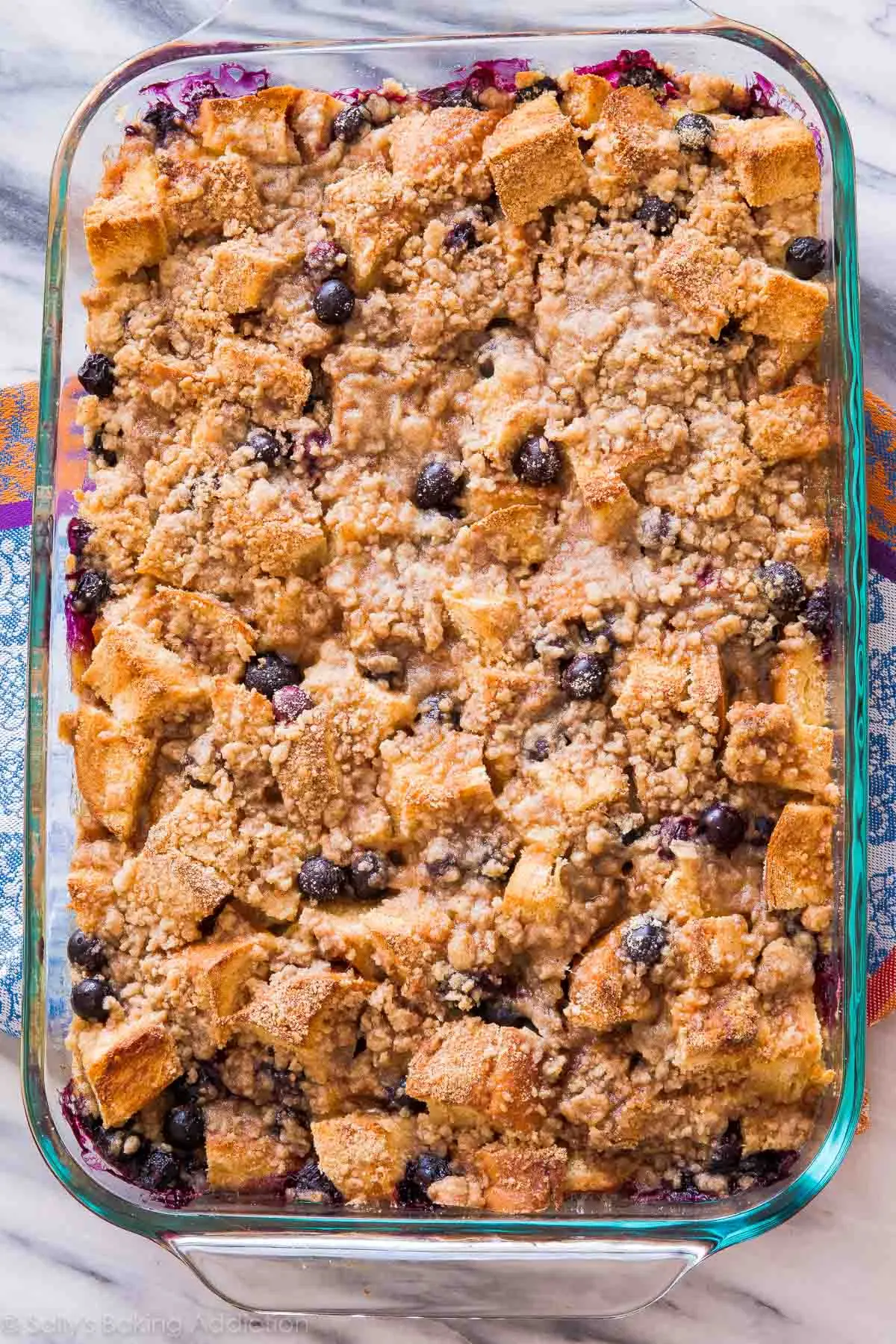 Blueberry French Toast Casserole